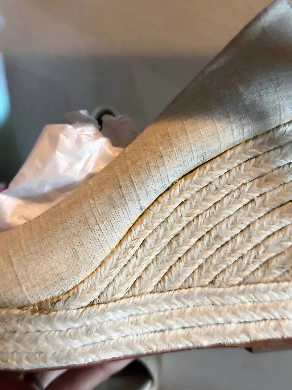 Coach wedge pumps